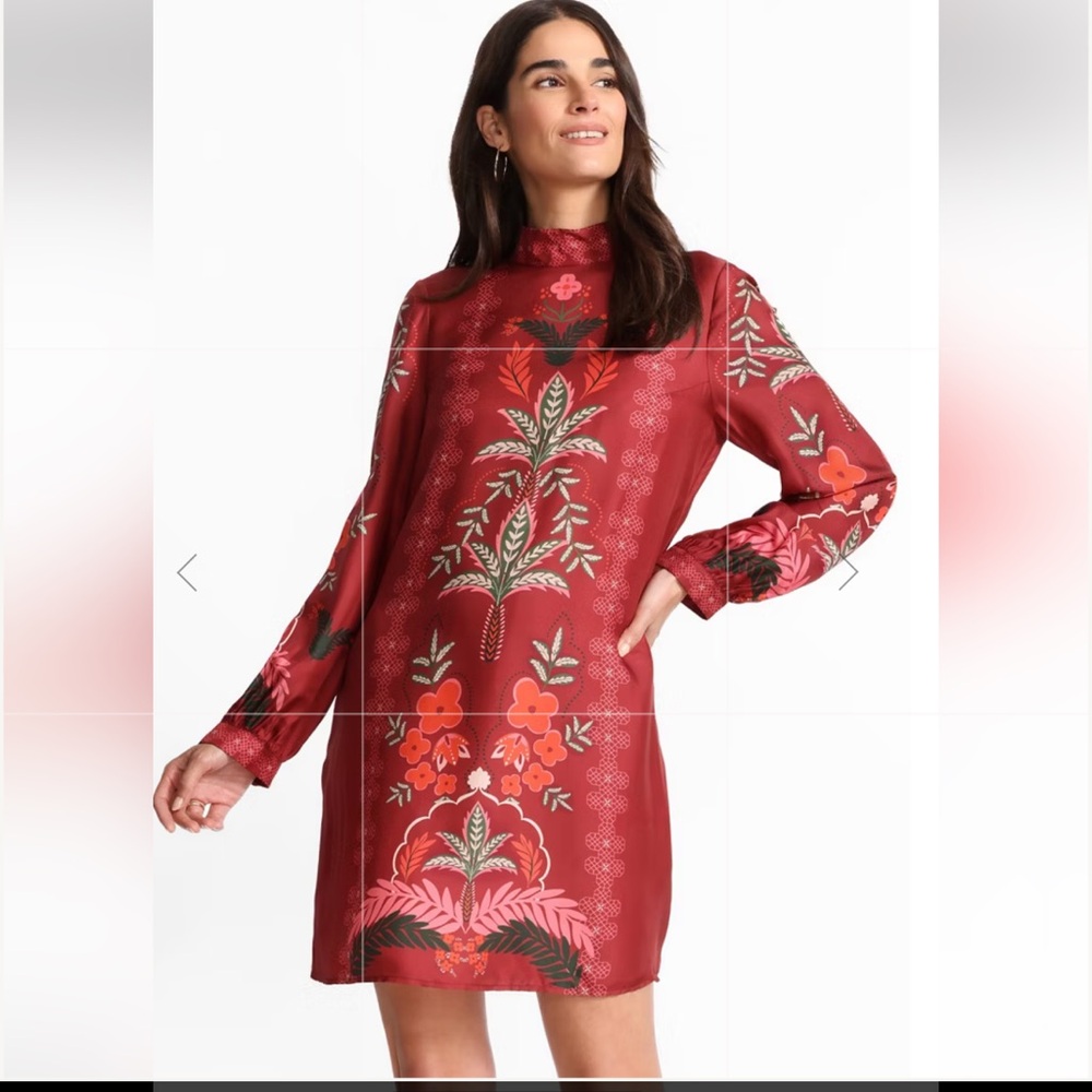 NWT JOHNNY WAS KALOVA MINI DRESS - Picture 4 of 12